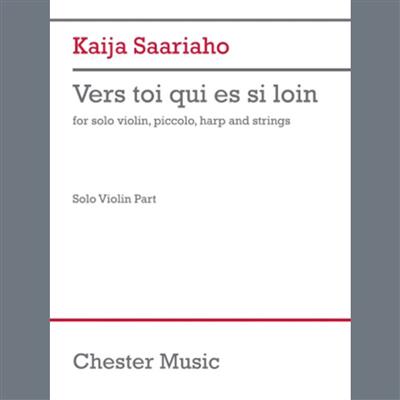 Vers toi qui es si loin - Violin Solo
