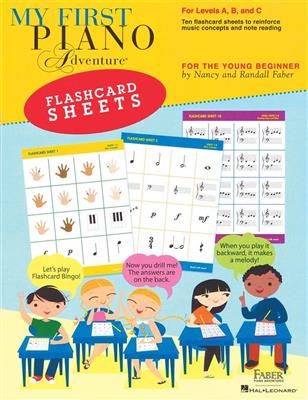 My First Piano Adventure¸ Flashcard Sheets
