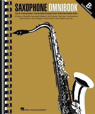 Saxophone Omnibook for B-Flat Instruments