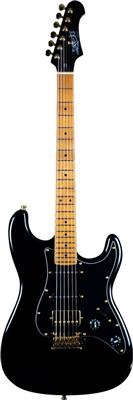 JS400 Electric Guitar - Black (Gold Hardware)
