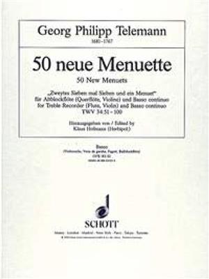 50 neue Menuette TWV 34:51-100